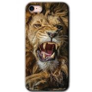 Apple iPhone SE 2020 King Lion Baskılı Uyumlu Silikon Kılıf