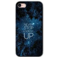 Apple iPhone SE 2020 Stars Wallpaper Baskılı Uyumlu Silikon Kılıf