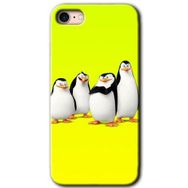Apple iPhone SE 2022 Penguenler Baskılı Uyumlu Silikon Kılıf