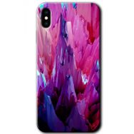 Apple iPhone X Abstraction Sharp Baskılı Uyumlu Silikon Kılıf