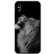 Apple iPhone XS Lion Baskılı Uyumlu Silikon Kılıf