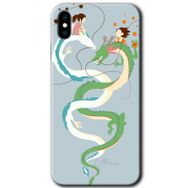 Apple iPhone XS Max Snake Friendship Baskılı Uyumlu Silikon Kılıf
