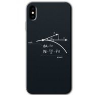 Apple iPhone XS Max Work Formül Baskılı Uyumlu Silikon Kılıf