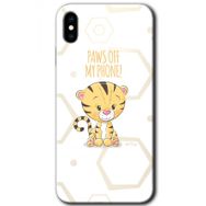 Apple iPhone XS Sevimli Kedi 1 Baskılı Uyumlu Silikon Kılıf