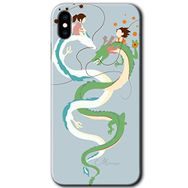 Apple iPhone XS Snake Friendship Baskılı Uyumlu Silikon Kılıf