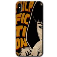 Apple iPhone XS Ucuz Roman Baskılı Uyumlu Silikon Kılıf
