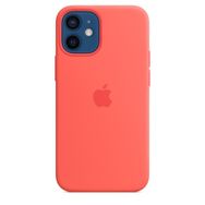 Apple MHKP3ZM/A iPhone 12 mini Silicone Case with MagSafe Pink Citrus Kılıf