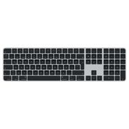 Apple MMMR3TQ/A Touch ID Özellikli ve Sayısal Tuş Takımlı Magic Keyboard Siyah Tuşlu Türkçe Q Klavye