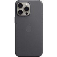 Apple MT4V3ZM/A iPhone 15 Pro Max MagSafe Mikro Dokuma Siyah Kılıf