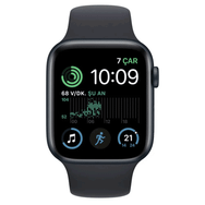 Apple Watch SE 2 44 mm Gece Yarısı Alüminyum Kasa Akıllı Saat