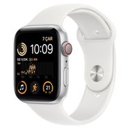 Apple Watch SE 2022 GPS + Cellular 44 mm Gümüş Alüminyum Kasa Akıllı Saat