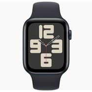 Apple Watch SE 2023 40 mm Gps + Cellular Gece Yarısı Alüminyum Kasa Spor Kordon Akıllı Saat