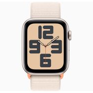 Apple Watch SE 2023 40 mm Yıldız Işığı Alüminyum Kasa Spor Loop Kordon Akıllı Saat