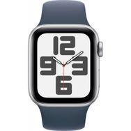 Apple Watch SE 2023 40mm Gümüş Alüminyum Kasa Spor Kordon Akıllı Saat Teşhir- Outlet