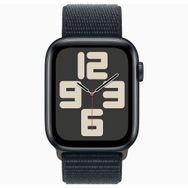 Apple Watch SE 2023 44 mm Gps + Cellular Gece Yarısı Alüminyum Kasa Spor Loop Akıllı Saat