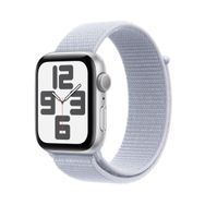 Apple Watch SE 2024 GPS 40 mm Gümüş Alüminyum Kasa Bulut Mavisi Spor Loop Akıllı Saat