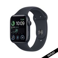 Apple Watch Se 4 40 mm Alüminyum Kasa Gece Yarısı Spor Kordon Akıllı Saat Teşhir- Outlet