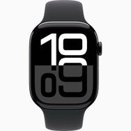 Apple Watch Series 10 GPS Alüminyum Kasa 42 mm Simsiyah Spor Kordon Akıllı Saat