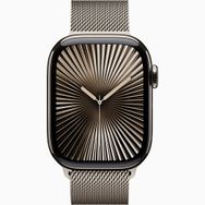 Apple Watch Series 10 GPS + Cellular 46 mm Natürel Titanyum Kasa Milano Loop Kordon Akıllı Saat