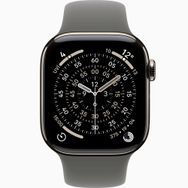 Apple Watch Series 11 GPS+Cellular 46 mm Natürel Titanyum Kasa Natürel Taş Grisi Spor Kordon Akıllı Saat