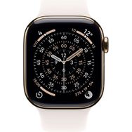Apple Watch Series 11 GPS+Cellular 46 mm Titanyum Kasa Altın Bulut Pembesi Spor Kordon Akıllı Saat