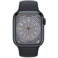 Apple Watch Series 8 45 mm Alüminyum Kasa Spor Kordon Gece Yarısı Akıllı Saat Teşhir- Outlet