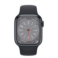 Apple Watch Series 8 GPS + Cellular 41 mm Gece Yarısı Alüminyum Kasa Akıllı Saat