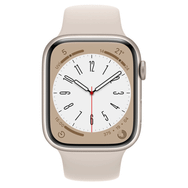 Apple Watch Series 8 GPS + Cellular 45 mm Yıldız Işığı Alüminyum Kasa Akıllı Saat