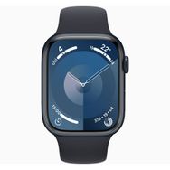 Apple Watch Series 9 41 mm Gece Yarısı Alüminyum Kasa Spor Kordon Akıllı Saat