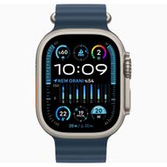 Apple Watch Ultra 2 49 mm Gps + Cellular Ocean Kordon Mavi Titanyum Kasa Akıllı Saat