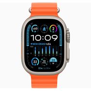 Apple Watch Ultra 2 49 mm Gps + Cellular Ocean Kordon Turuncu Titanyum Kasa Akıllı Saat