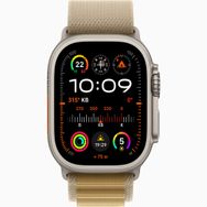 Apple Watch Ultra 2 GPS + Cellular 49 mm Natürel Titanyum Kasa Uçuk Kahve Alpine Loop Akıllı Saat