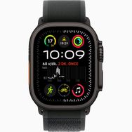 Apple Watch Ultra 2 GPS + Cellular 49 mm Siyah Titanyum Kasa Siyah Trail Loop Akıllı Saat