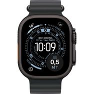 Apple Watch Ultra 3 GPS + Cellular 49 mm Siyah Titanyum Kasa Siyah Ocean Kordon Akıllı Saat