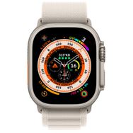 Apple Watch Ultra GPS + Cellular 49 mm Yıldız Işığı Alpine Loop Titanyum Kasa Akıllı Saat