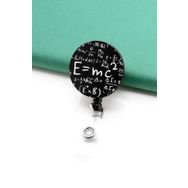 Apptakı YOY0037 Albert Einstein Fizik Formülü Emc2 Yoyo Yaka Kartığı