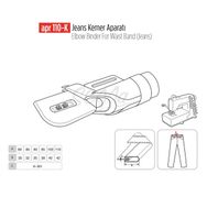 Apr Apere Apr 110-KT 110 mmx42 mm Keten Kemer Aparatı