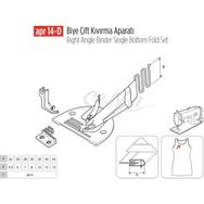 Apr Apere Apr 14-D 25 mmx6 mm Biye Çift Kıvırma Aparatı