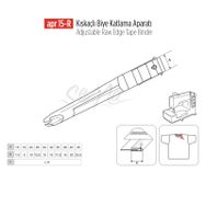 Apr Apere Apr 15-R 20 mmx10 mm Kıskaçlı Biye Aparatı