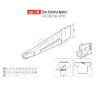 Apr Apere Apr 2-R 45 mmx22 mm Lastikli Biye Katlama Aparatı