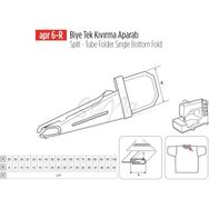 Apr Apere Apr 6-R 45 mmx17 mm Biye Tek Kıvırma Aparatı