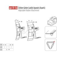 Apr Apere Apr81-0A 50 mm Üstten Gelen Ayarlı Lastik Aparatı