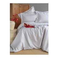 Apricitas Home Ellie Gray Cift Kisilik 100 Bambu Pamuk Saten Nevresim Takimi