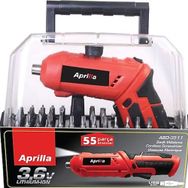 Aprilla ASD-3511 55 Parça Şarjlı Vidalama Makinesi