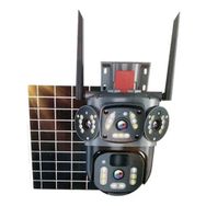 Apronx APX-WSP344 6 MP 3.6 mm 4G 32 LED Wi-Fi PTZ Solar Çift Kamera
