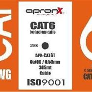 Apronx CAT6 23AWG 305 mt Outdoor 0,50 mm Gri Utp Kablo