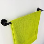Aqua Bagno Zero 50 cm Mat Siyah Uzun Havluluk