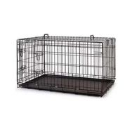 Aqua Boutique Siyah 107x71x78 cm Metal Kedi ve Köpek Kafesi