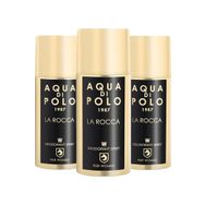 Aqua Di Polo 1987 La Rocca 3x150 ml Kadın Sprey Deodorant