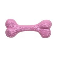 Aquael Comfy Toy Kemik Şeklinde Çilek Aromalı Pembe 16.5 cm Köpek Oyuncağı